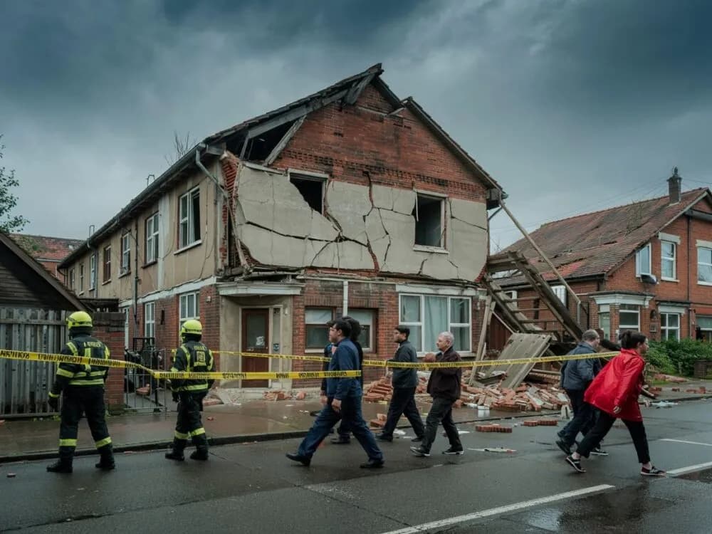 Budynek grozi zawaleniem? Jak działać krok po kroku